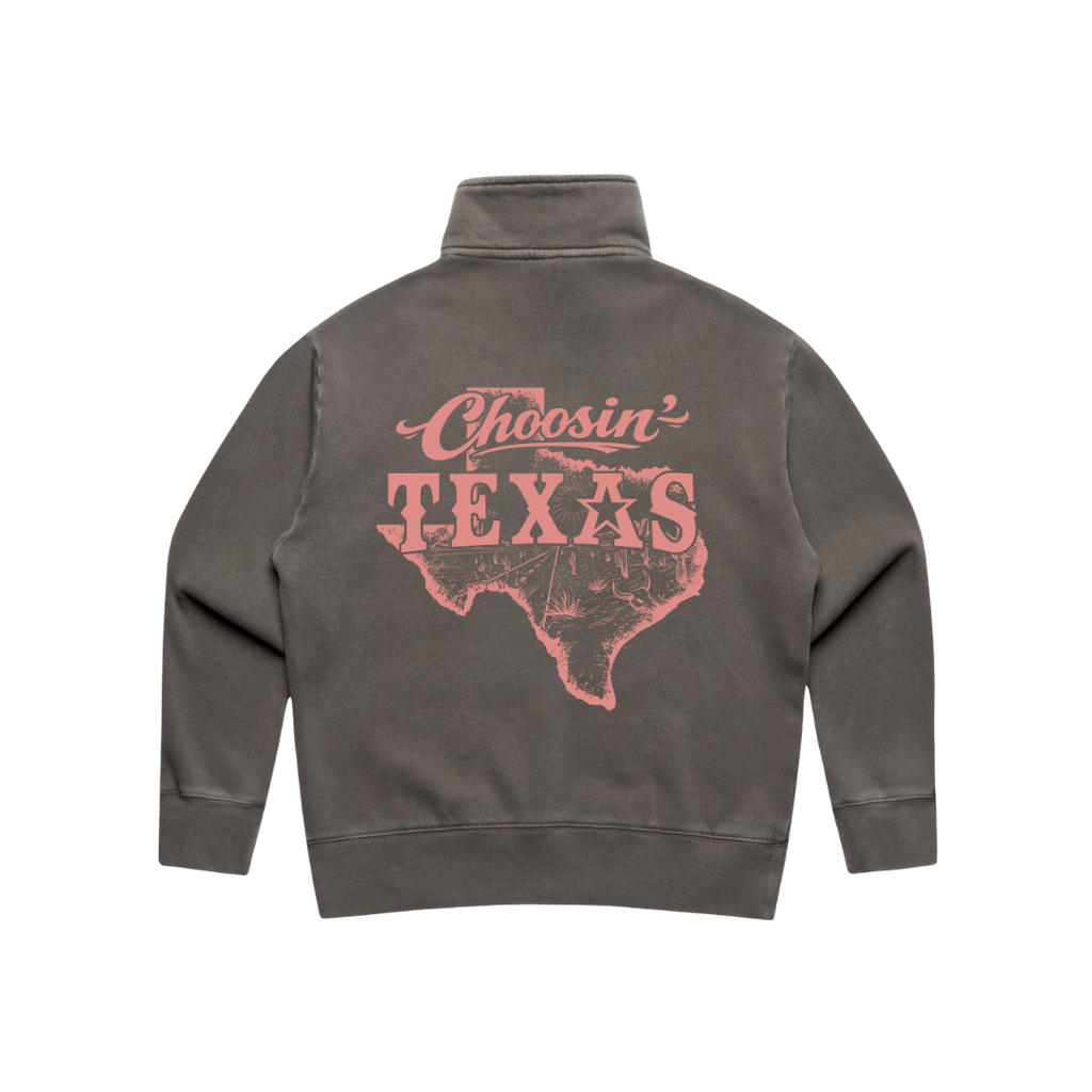 'Choosin' Texas'  Ladies Quarter Zip