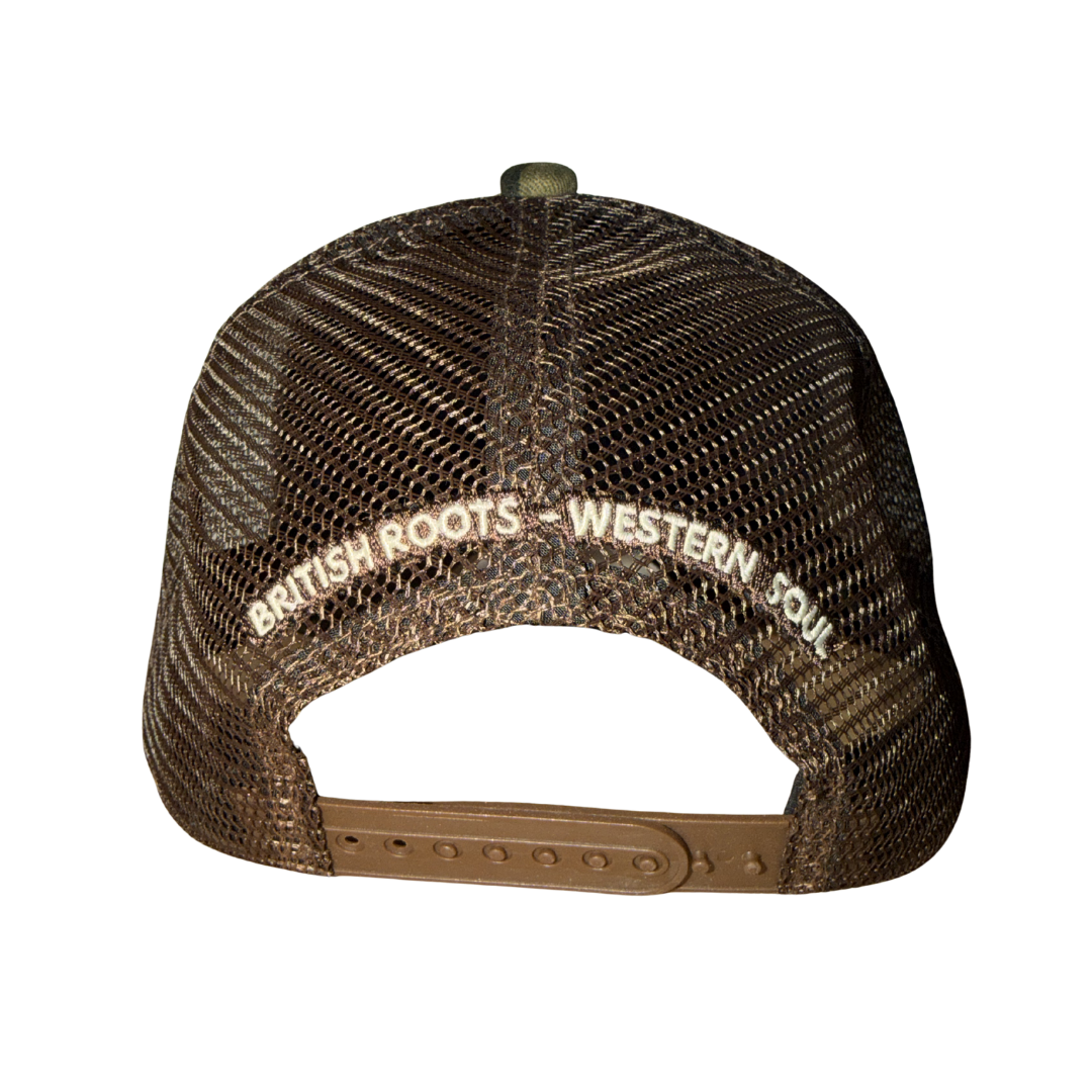 Signature Camo Cattle Brand Cap