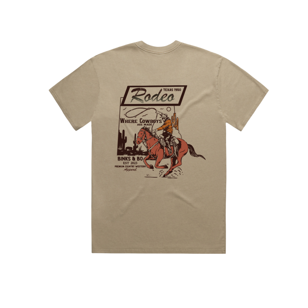 'Texas Rodeo' Cotton T-Shirt