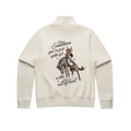 Outta Hand Ladies Quarter Zip Sweater
