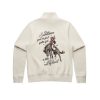 Outta Hand Ladies Quarter Zip Sweater
