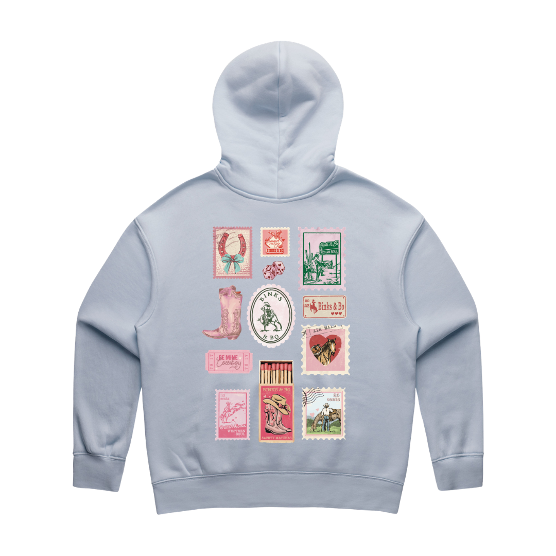 Cowgirl Post Ladies Hoodie