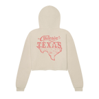 'Choosin' Texas' Cropped Cowgirl Hoodie