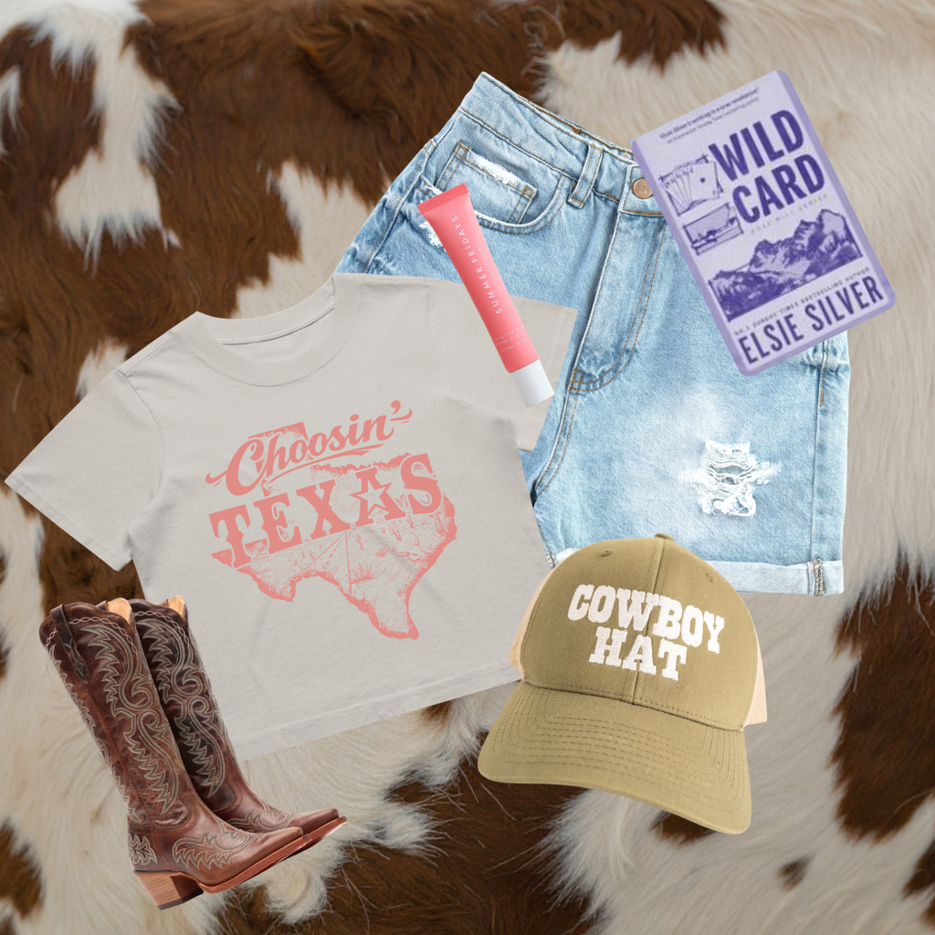 'Choosin’ Texas' Crop Tee