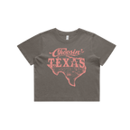 'Choosin’ Texas' Crop Tee