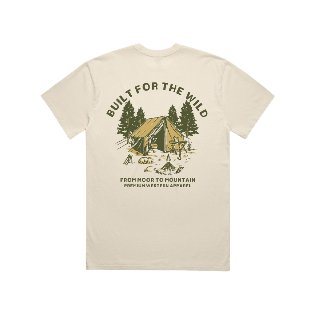 'Built For The Wild' Organic Cotton T-Shirt