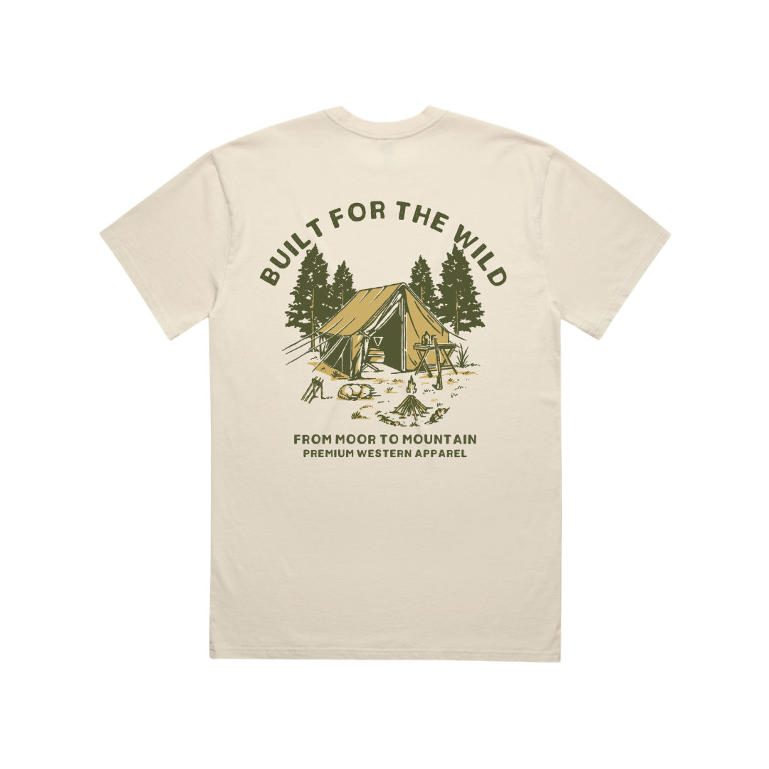 'Built For The Wild' Organic Cotton T-Shirt