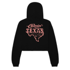 'Choosin' Texas' Cropped Cowgirl Hoodie