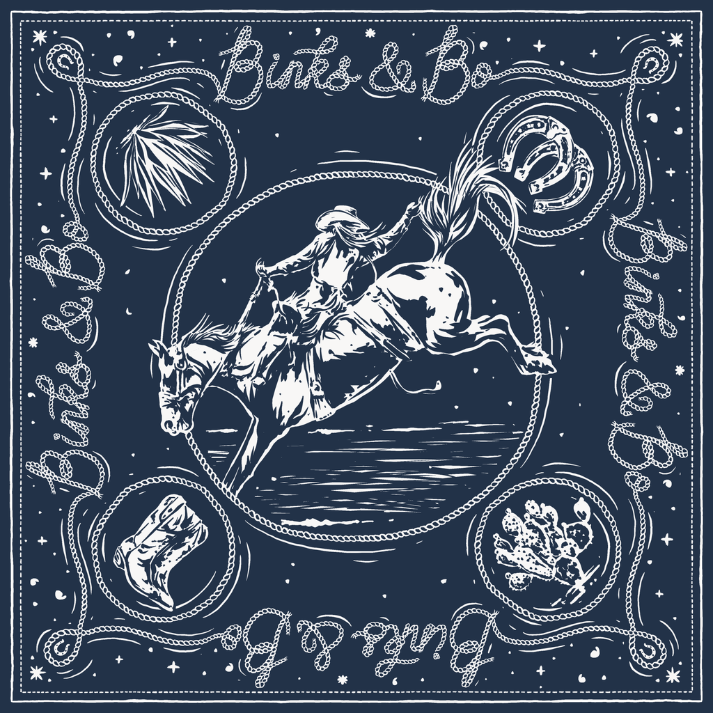 'The Bronc' Silk Bandana