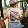 'Backroad BBQ' Organic Cotton Unisex T-Shirt