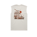 'Backroad BBQ' Mens Faded Tank Top