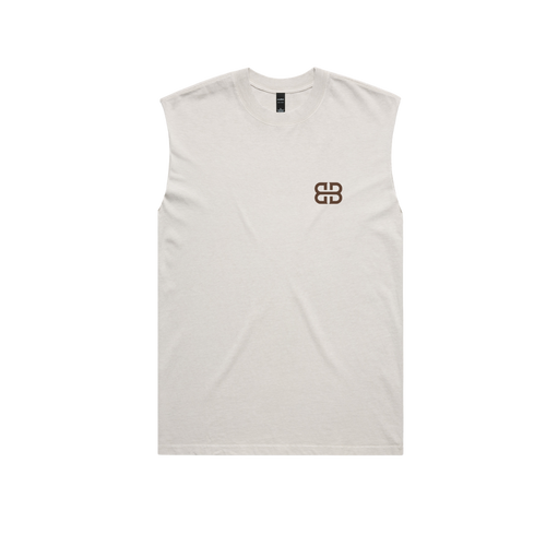 'Backroad BBQ' Mens Faded Tank Top