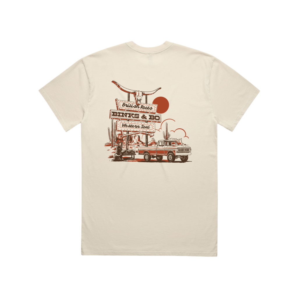 'Backroad BBQ' Organic Cotton Unisex T-Shirt