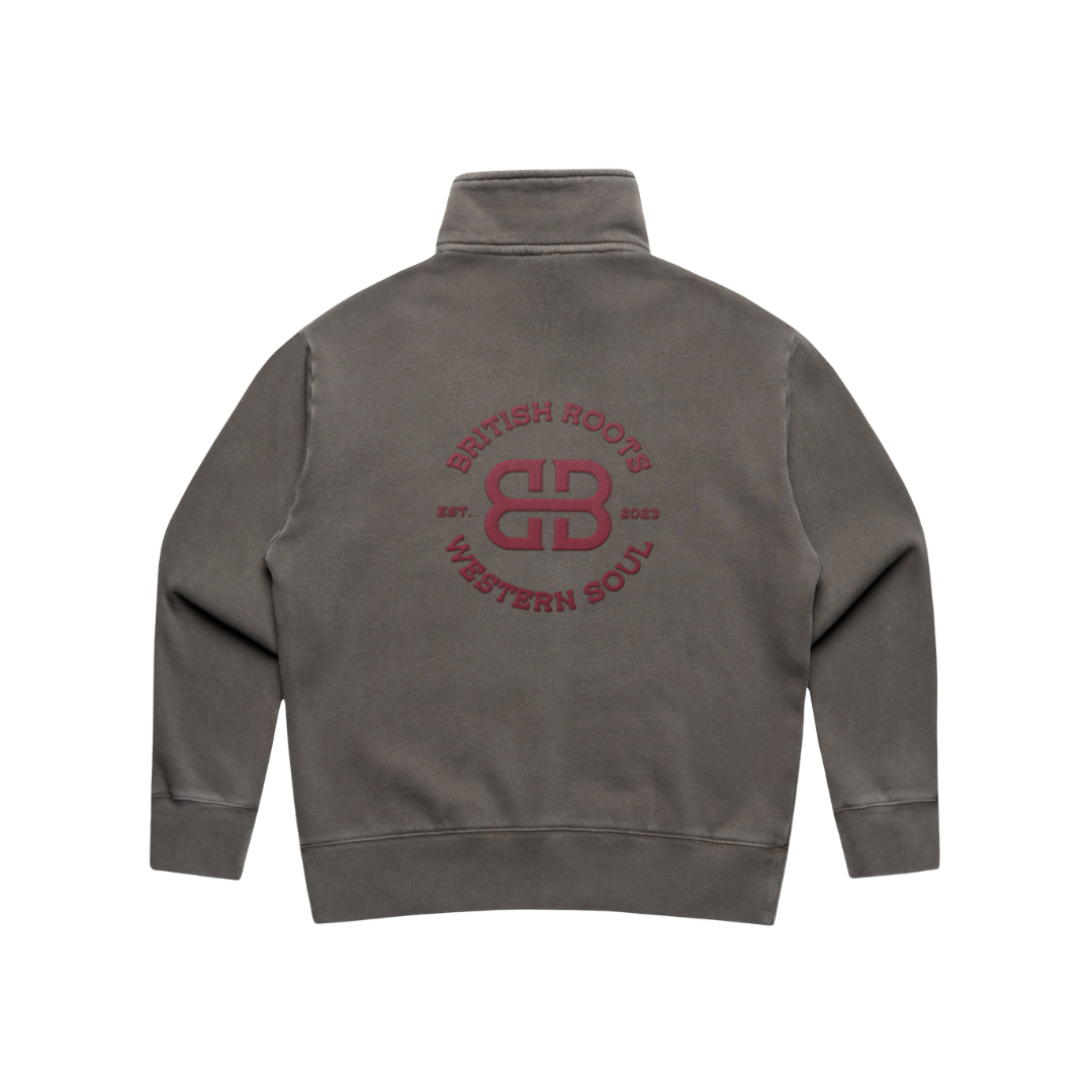 British Roots, Western Soul  Ladies Quarter Zip