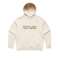 'British Girls Love Cowboys' `Embroidered  Cotton Hoodie