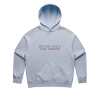 'British Girls Love Cowboys' `Embroidered  Cotton Hoodie