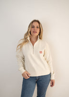 Campfire Sessions Ladies 1/4 Zip Sweater