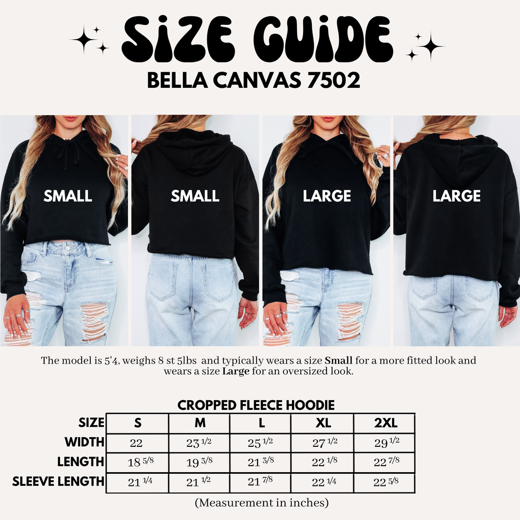 'Choosin' Texas' Cropped Cowgirl Hoodie
