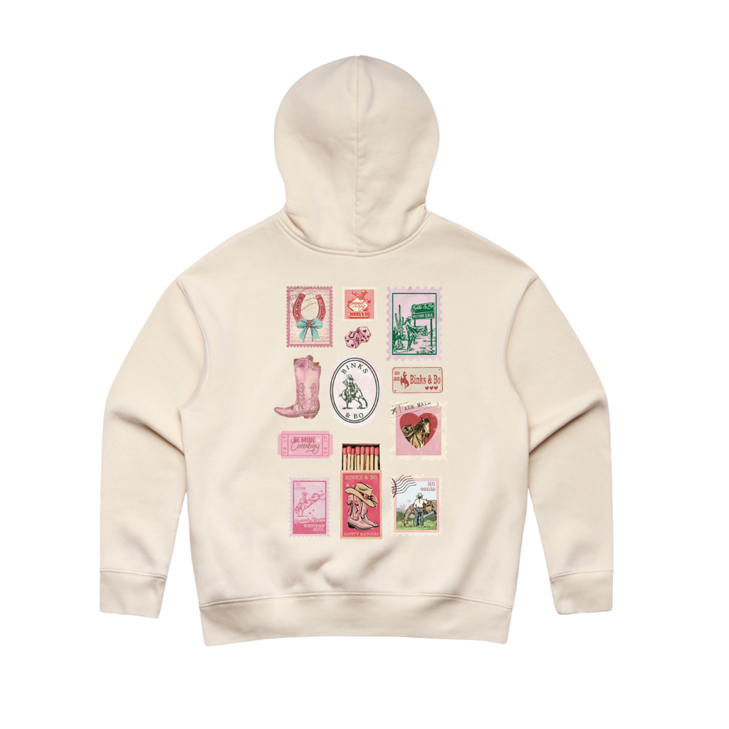 Cowgirl Post Ladies Hoodie