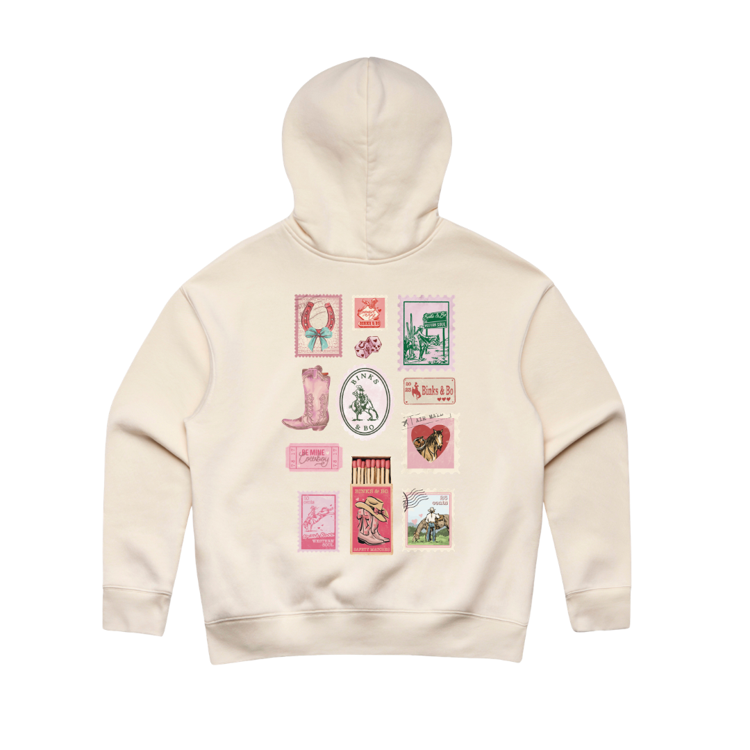 Cowgirl Post Ladies Hoodie