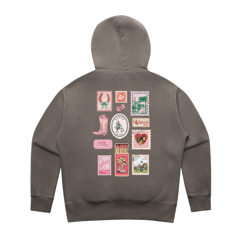 Cowgirl Post Ladies Hoodie