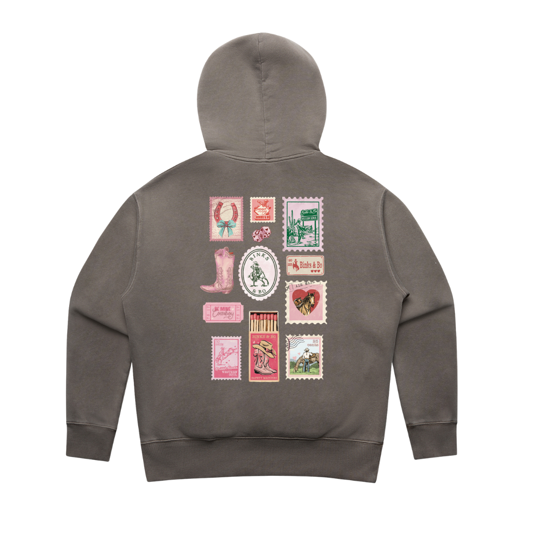 Cowgirl Post Ladies Hoodie