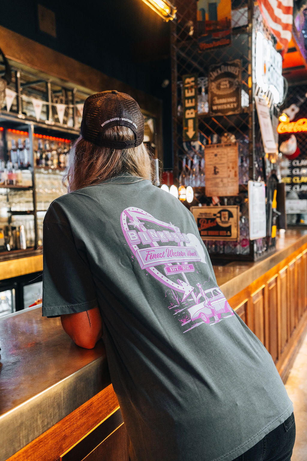'Desert Drive In' Faded T-Shirt