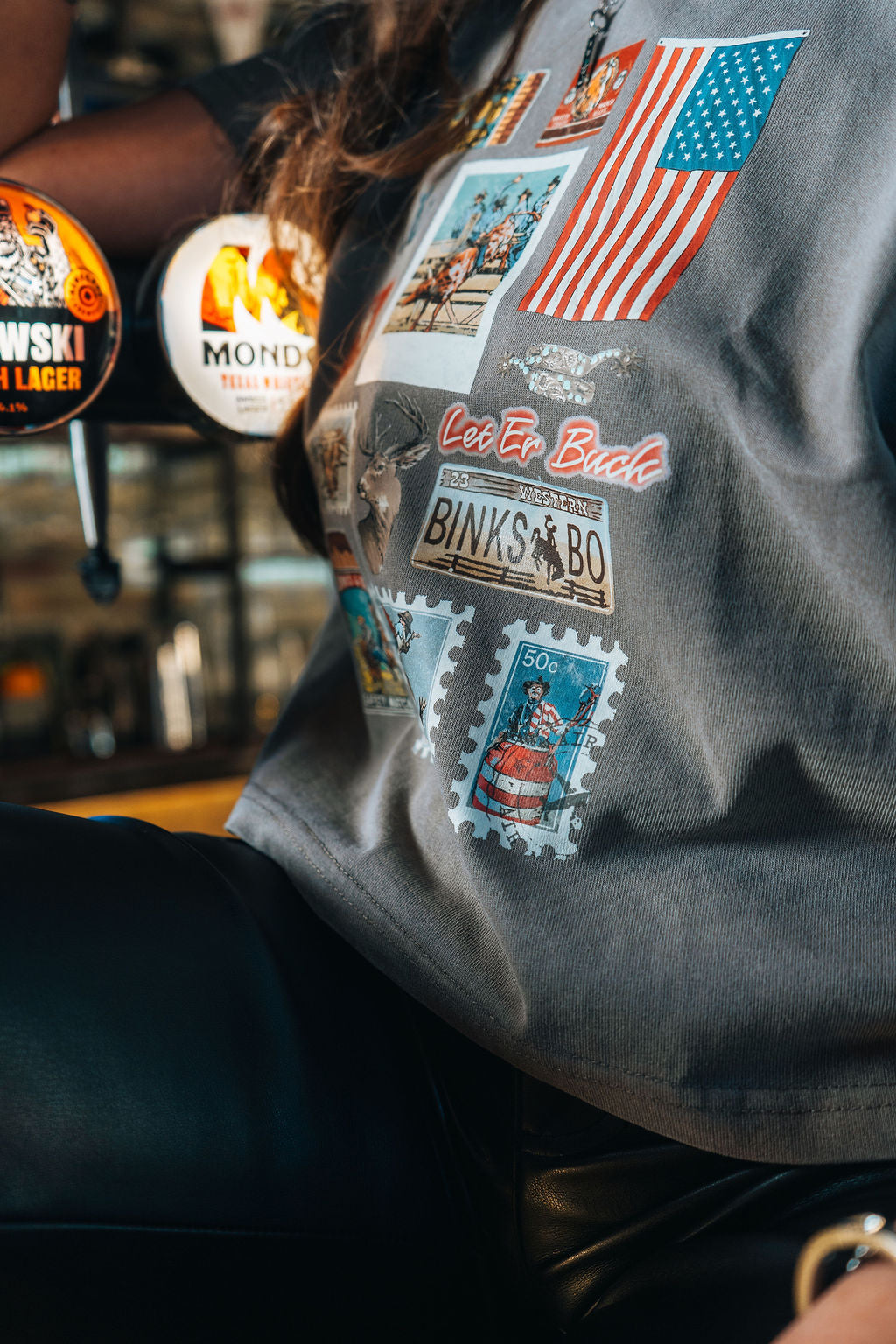 'Rodeo Heritage' Crop Tee