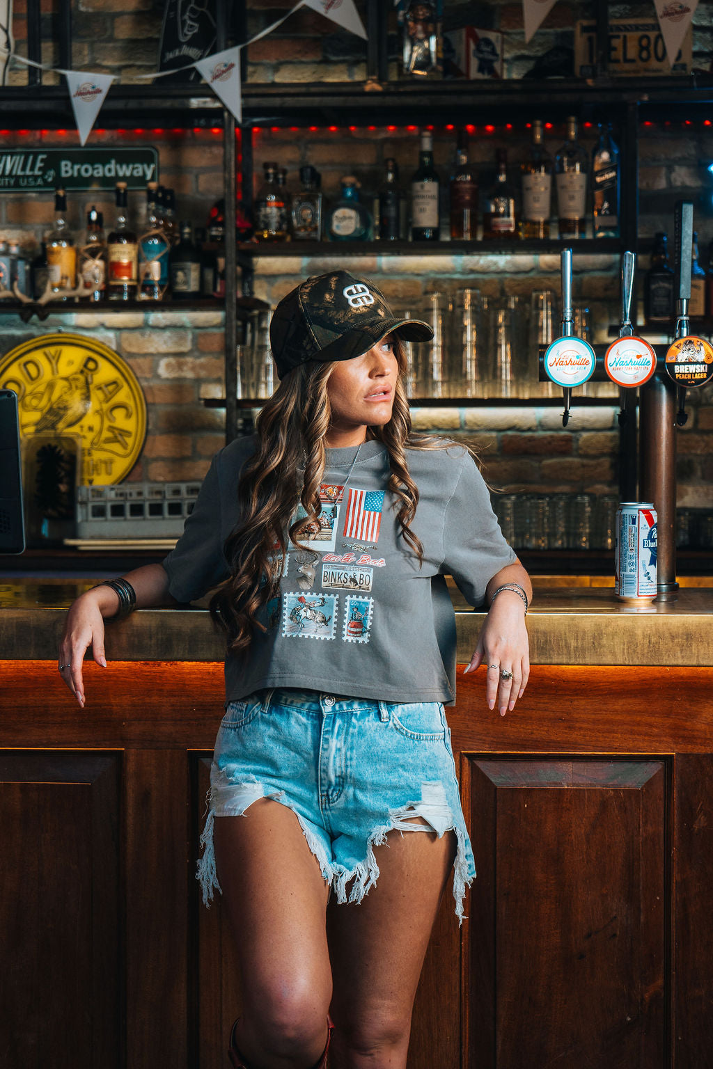'Rodeo Heritage' Crop Tee