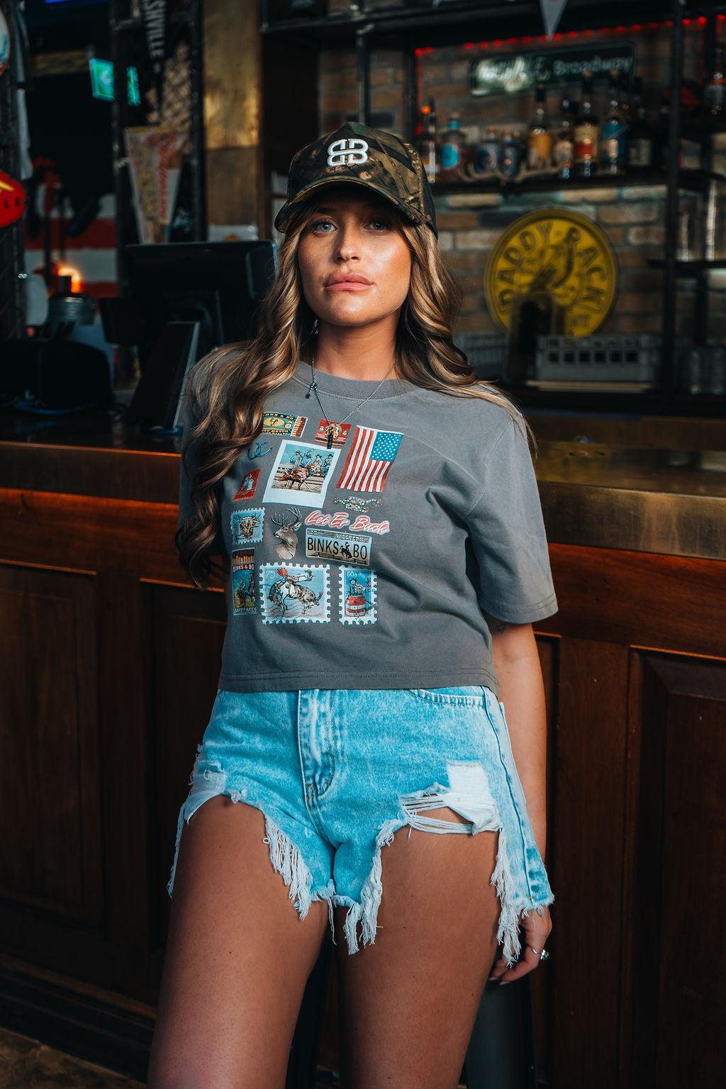 'Rodeo Heritage' Crop Tee
