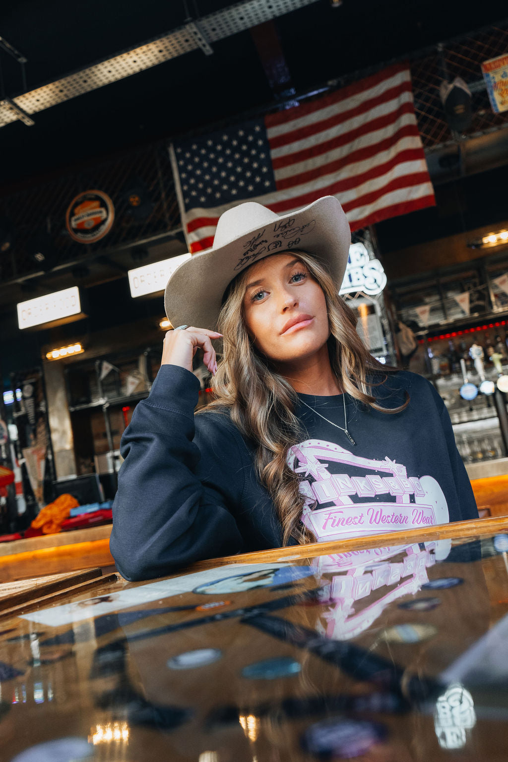 'Desert Drive In' Organic Cotton Sweater
