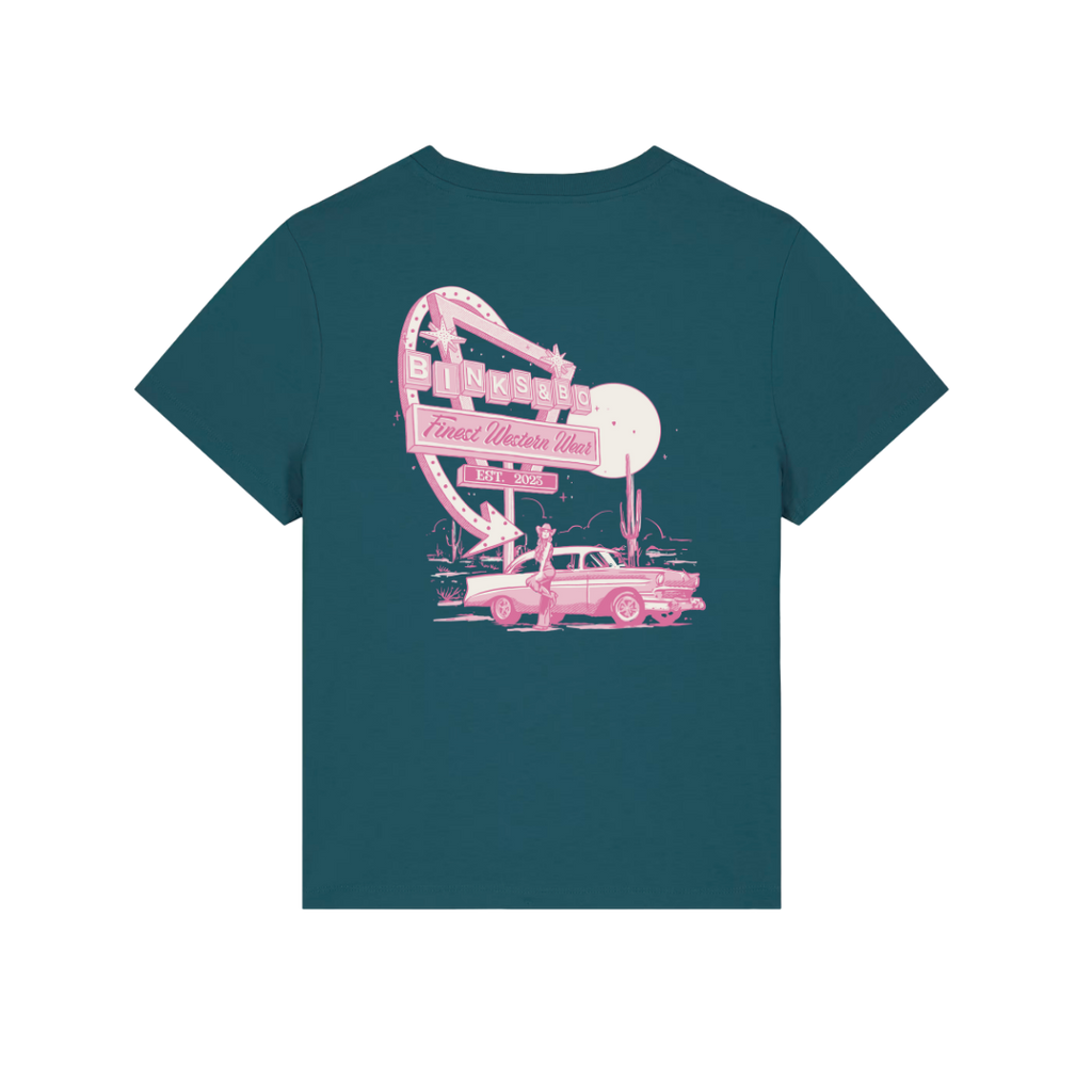 'Desert Drive In' Organic Cotton T-Shirt