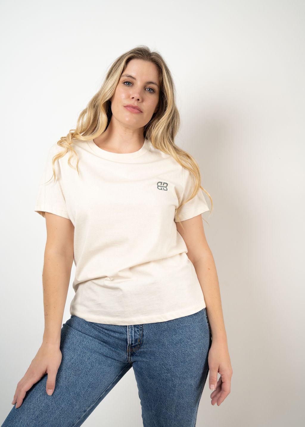 'Go With The Flow' Organic Cotton Ladies Tee