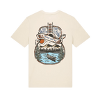 'Go With The Flow' Organic Cotton Ladies Tee