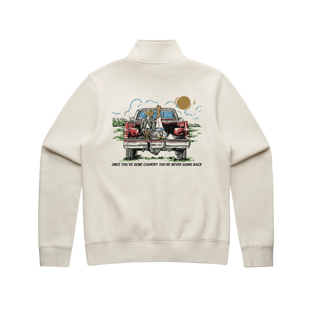 Gone Country Ladies Quarter Zip