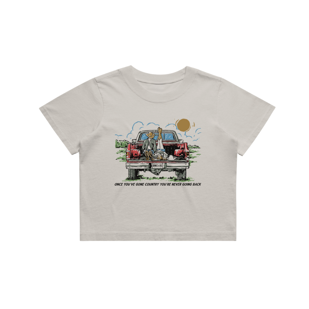 'Gone Country' Crop T-Shirt