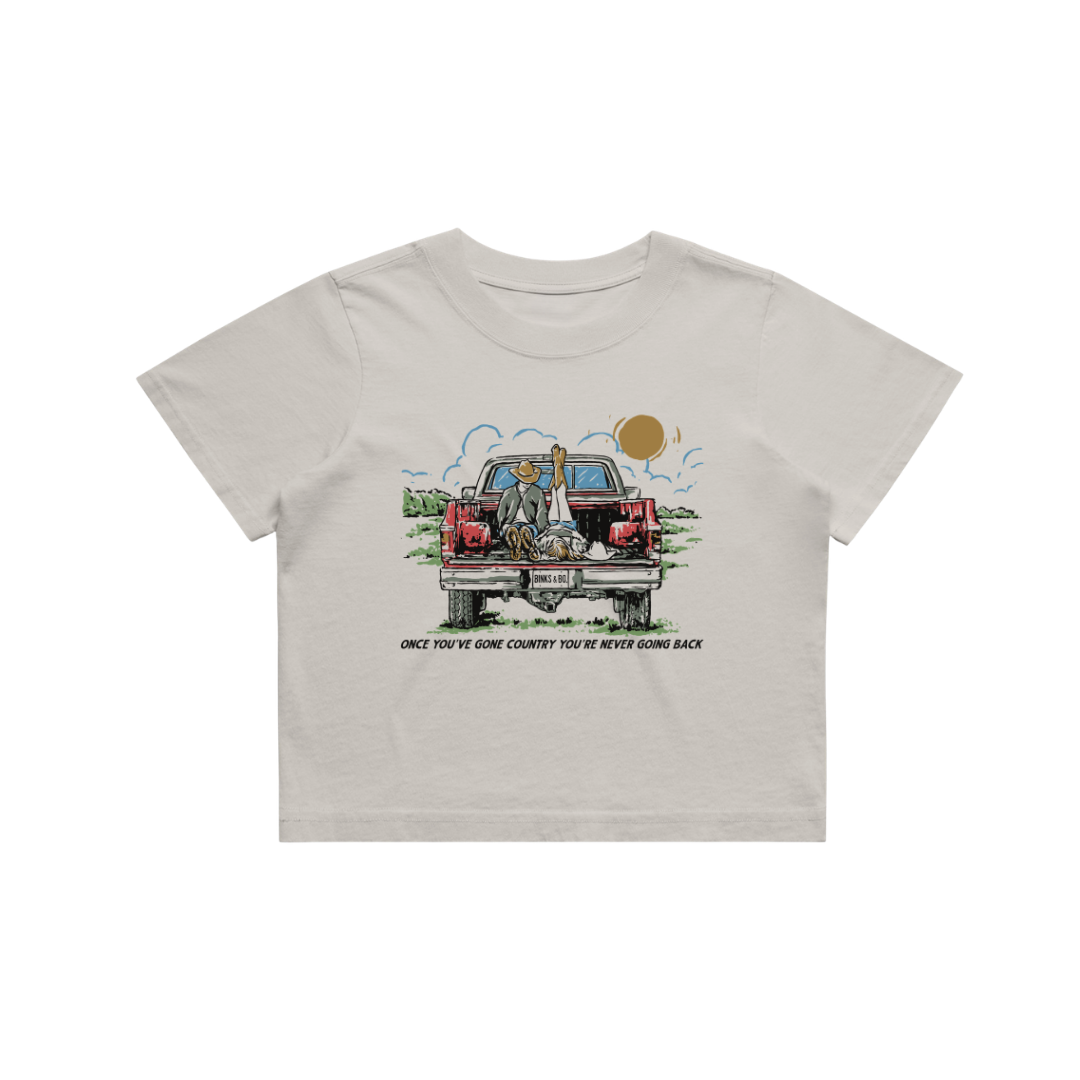 'Gone Country' Crop T-Shirt