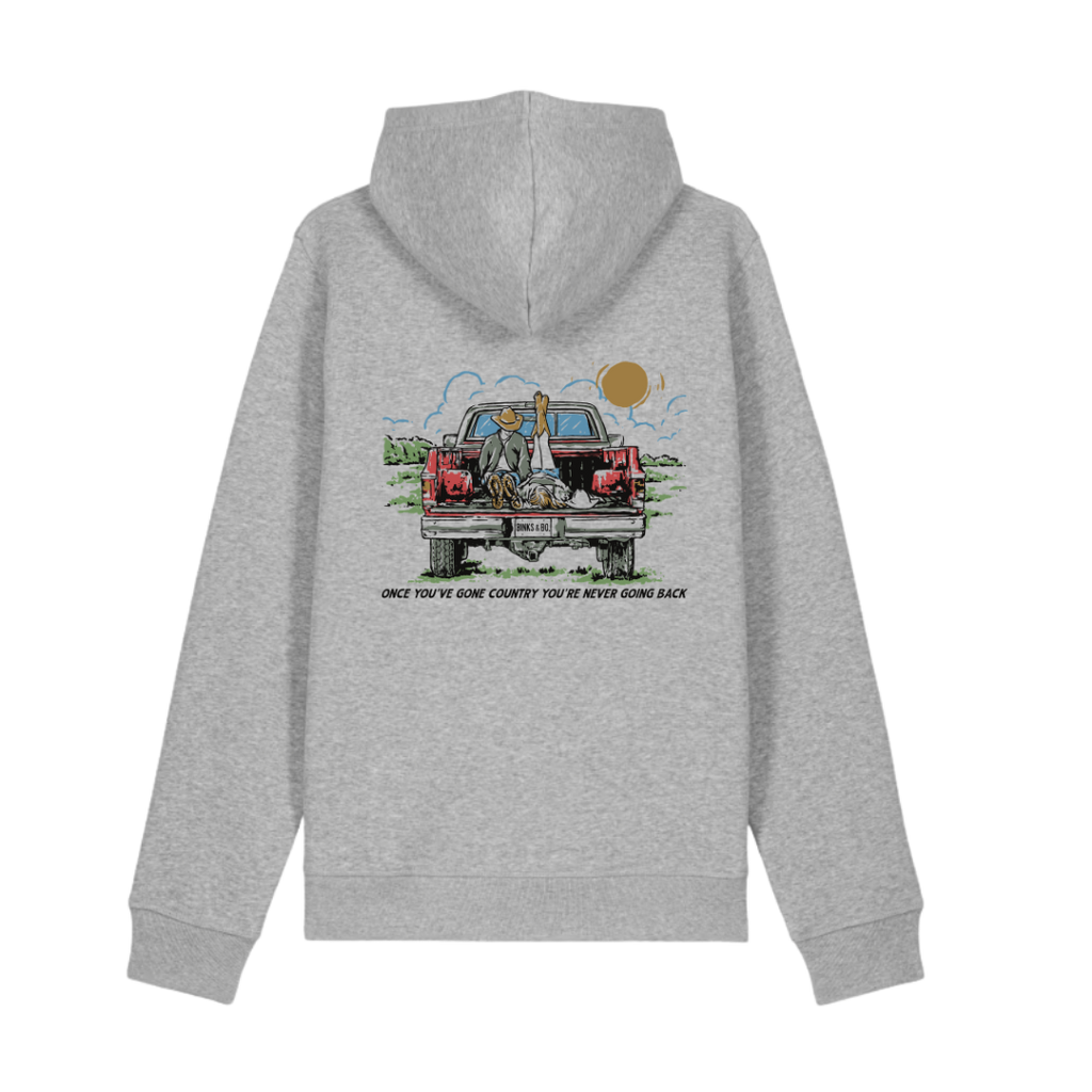 'Gone Country' Organic Cotton Unisex Hoodie