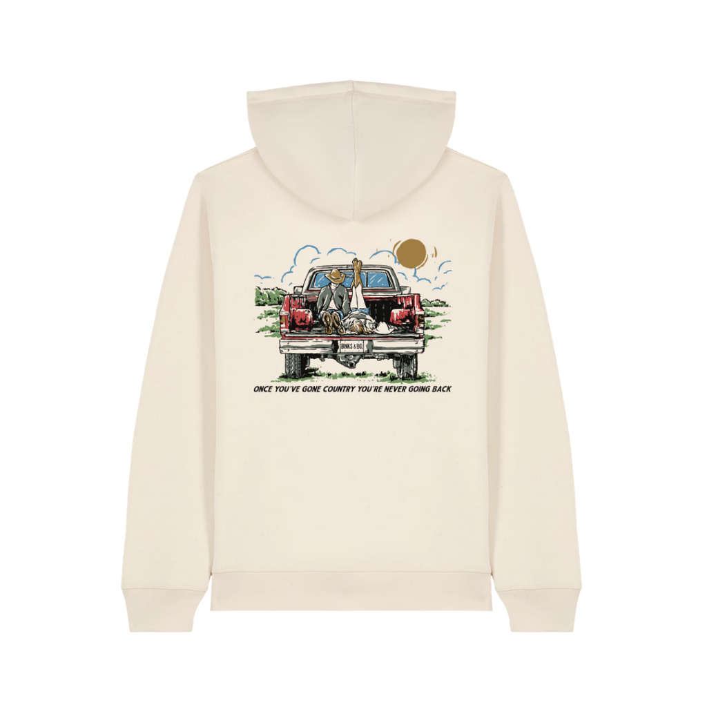 'Gone Country' Organic Cotton Unisex Hoodie