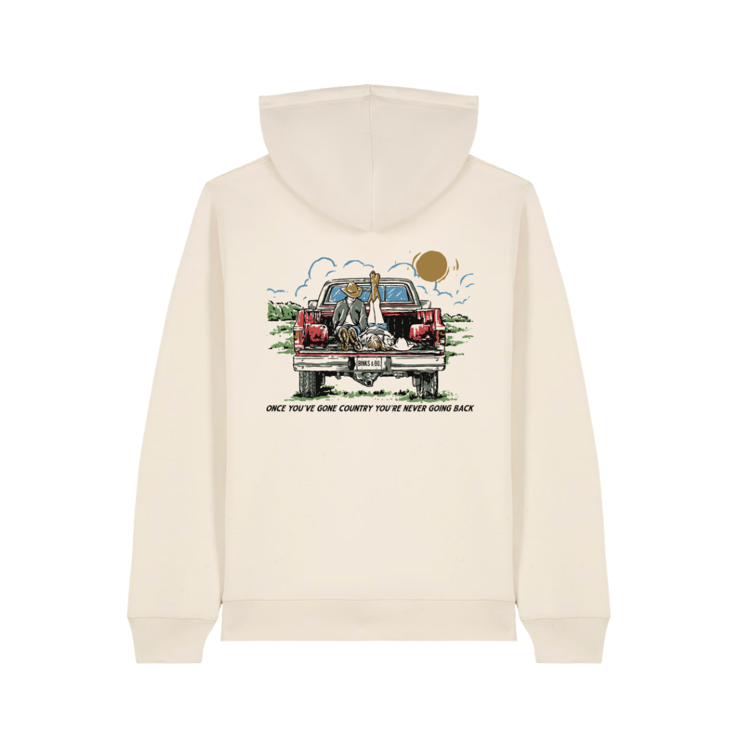 'Gone Country' Organic Cotton Unisex Hoodie