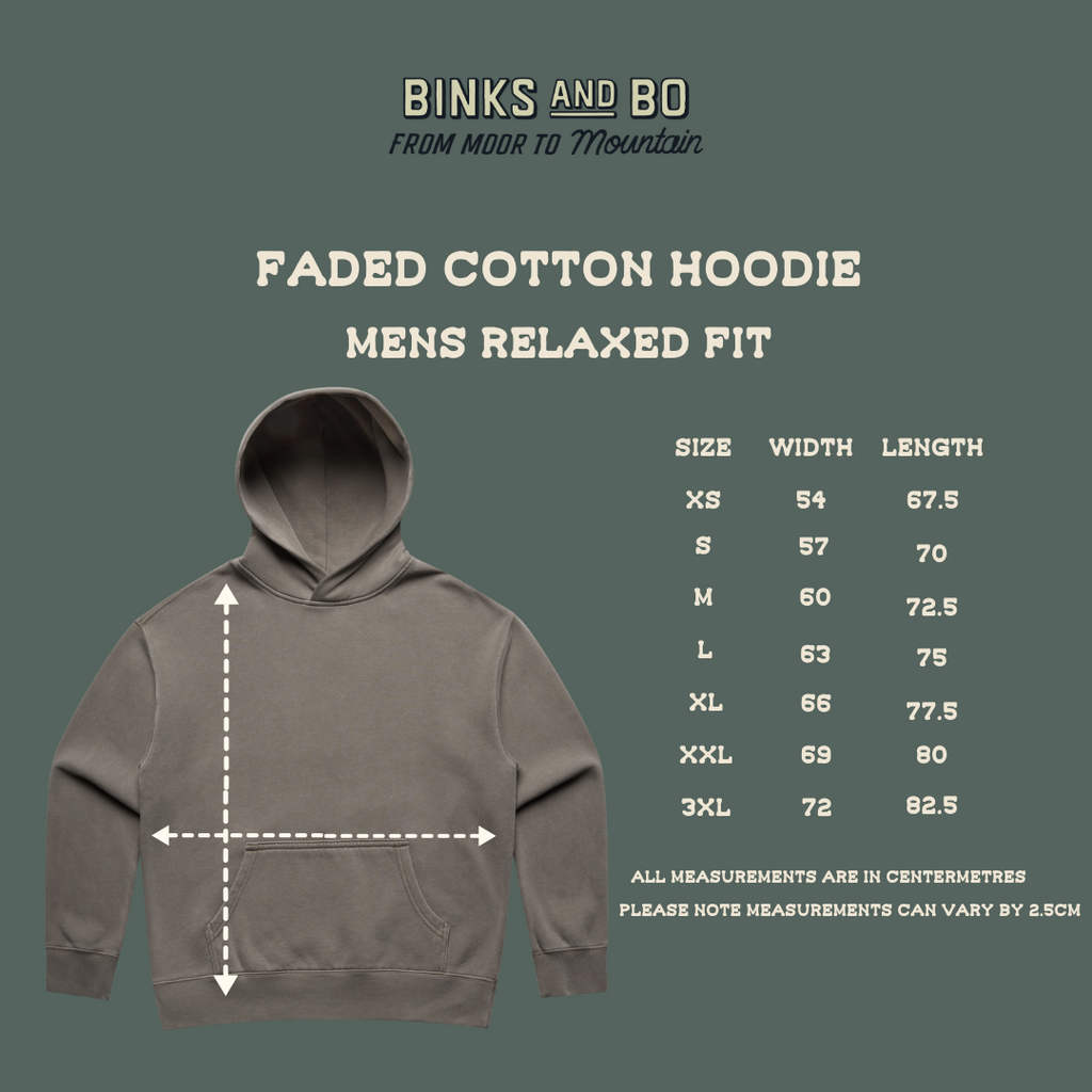 'Built For The Wild' Mens Hood