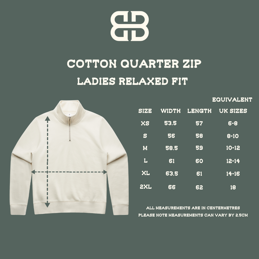 'Open The Gate' Ladies Quarter Zip