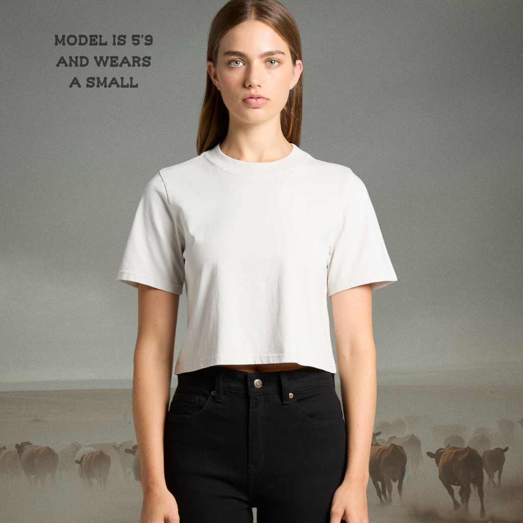 Summer Cowgirl Crop Tee