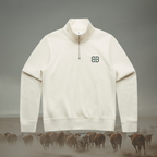 Outta Hand Ladies Quarter Zip Sweater