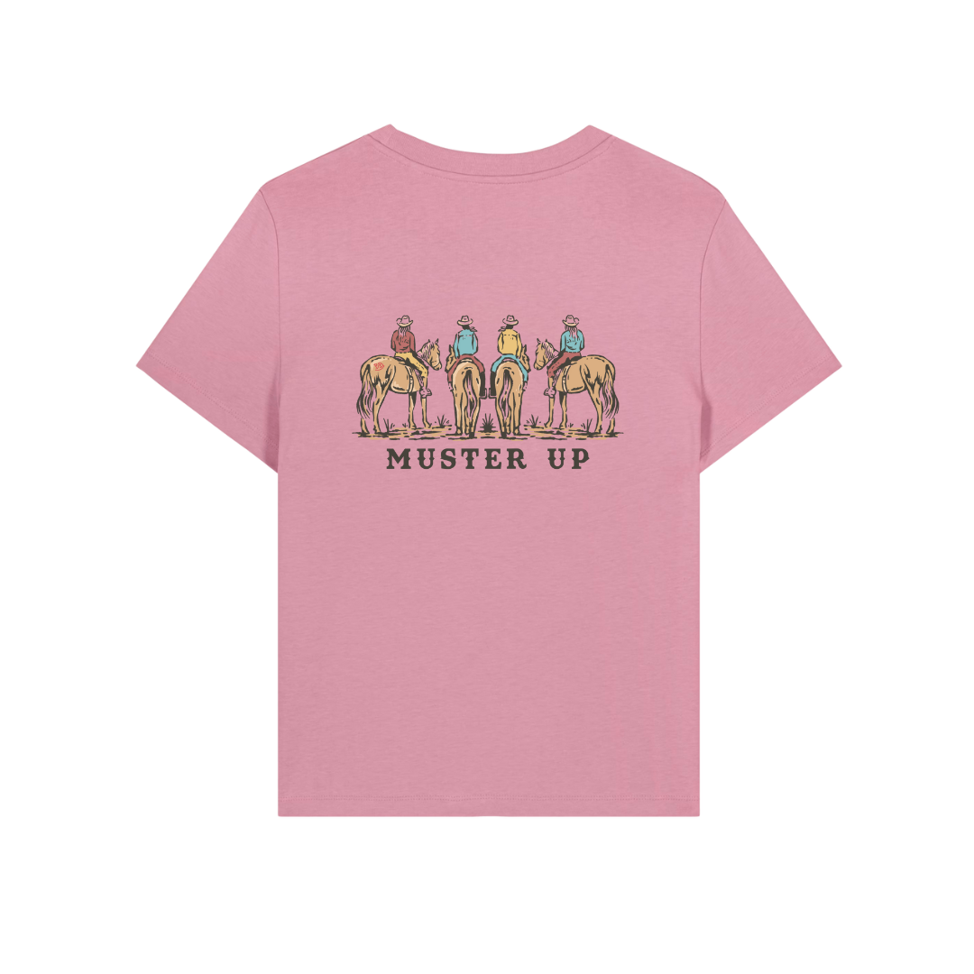 'Muster Up' Ladies Fit T-Shirt