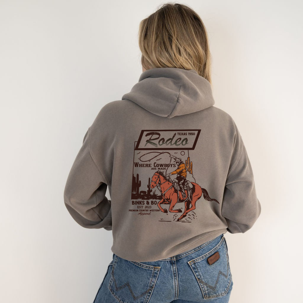 Ladies Faded Rodeo Hoodie