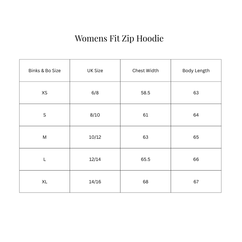 Beautiful Crazy Zip Hoodie