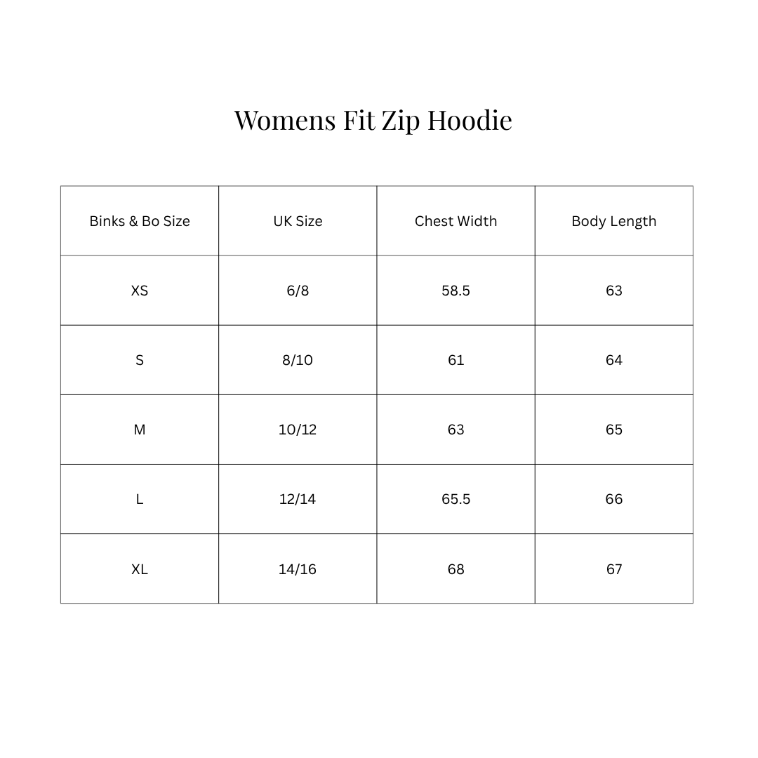 Beautiful Crazy Zip Hoodie