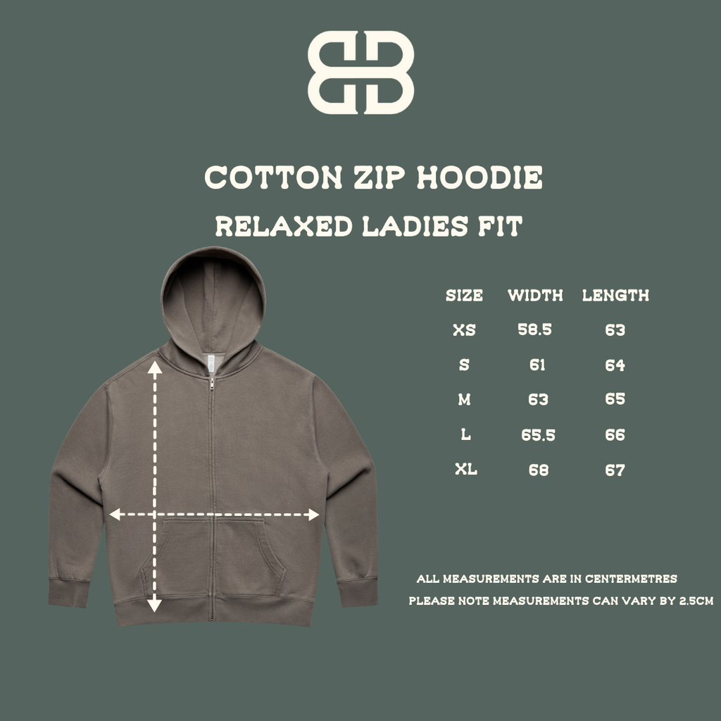 Ladies Faded 'Beautiful Crazy' Hoodie