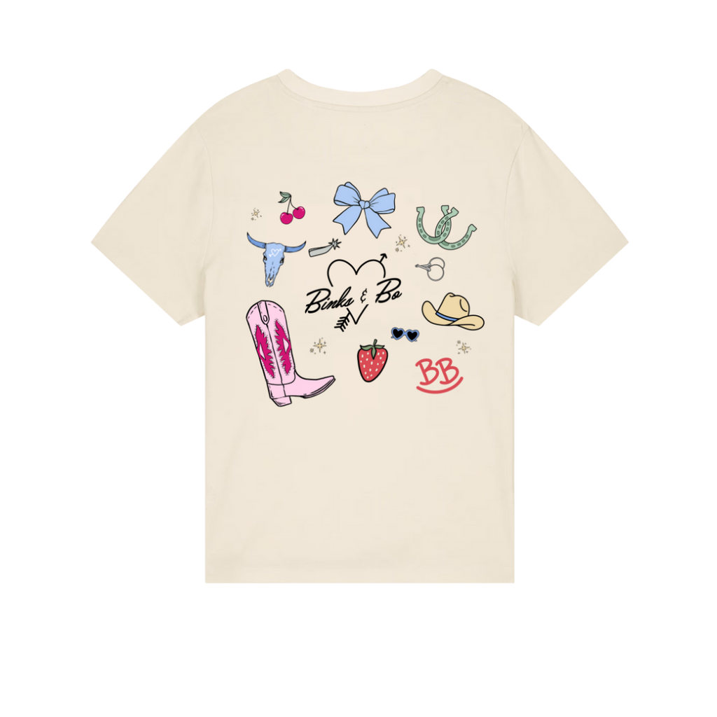 'Cowgirl Summer' Organic Cotton T-Shirt